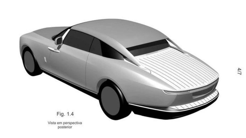 Is that a boat tail? A patent drawing suggesting the next Rolls-Royce unit model.