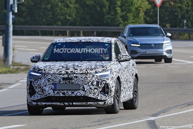 Spy shot of the 2022 Audi Q4 Sportback E-Tron: Audi is preparing a second coupe-like electric crossover