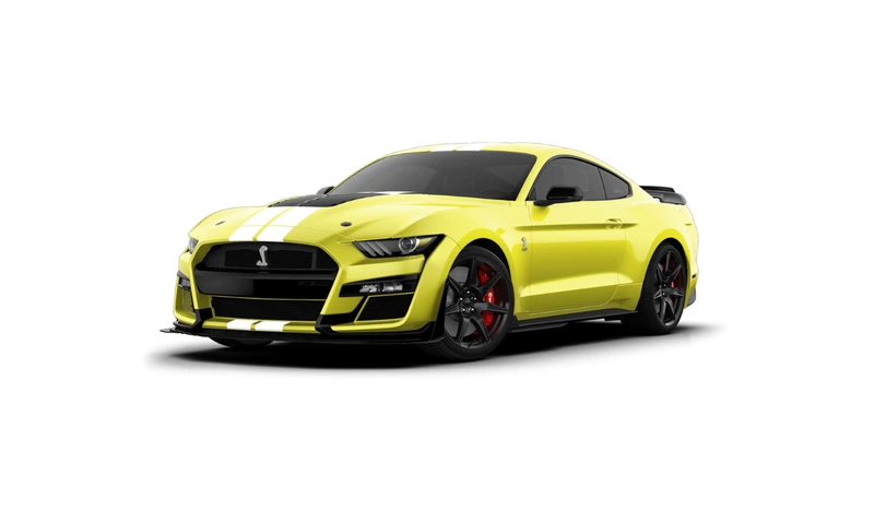 Preview of the 2021 Ford Mustang Shelby GT500 with carbon fiber package and new colors.