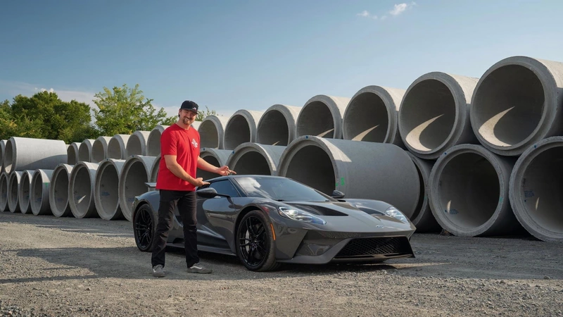 A 2018 Ford GT owned by Vaughan Gittin Jr. is up for sale.