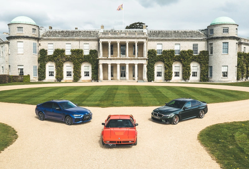 2022 Goodwood Festival of Speed Central feature celebrating 50 years of BMW M