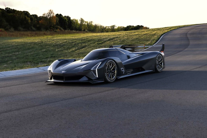 Cadillac Project GTP hypercar, aerodynamic design revealed.