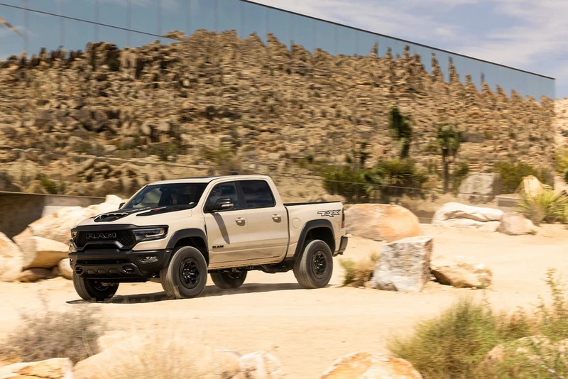 2022 Ram 1500 TRX Sandblast Edition in unique colors.