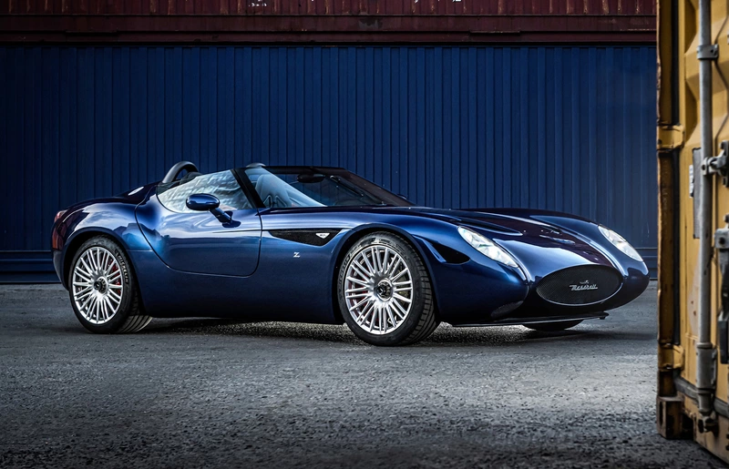 The Mostro Barchetta Zagato Powered by Maserati will debut with either a V8 or V6 turbo engine.