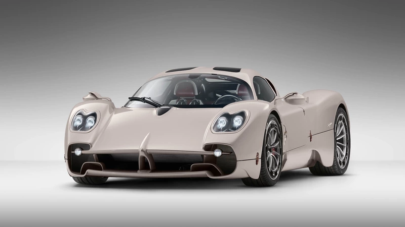 Brilliant Pagani "Utopia" unveiled, successor to the "Huayra" with 852 HP V12 twin-turbo engine.