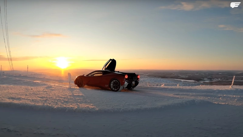 Gordon Murray T.50 Pod for cold weather testing.