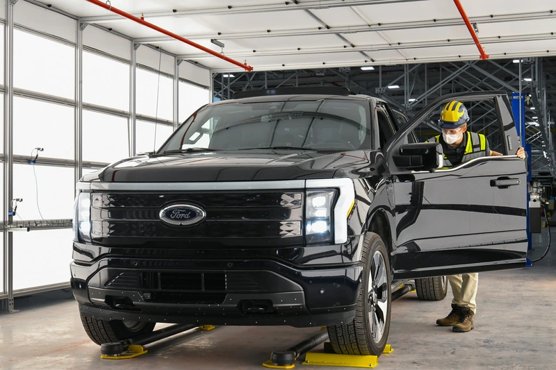 Ford is recalling 18 F-150 Lightnings due to battery ignition problems.