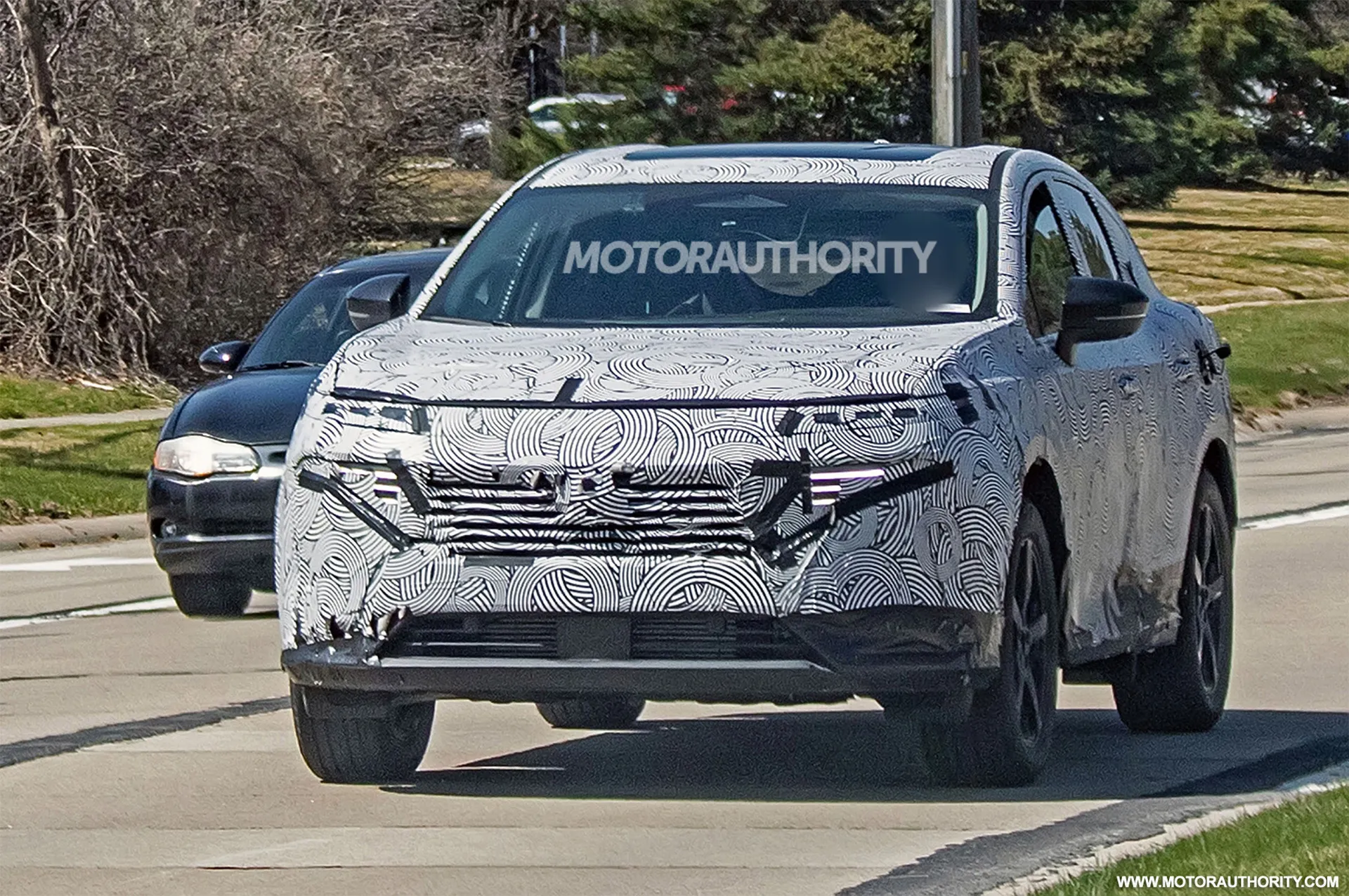 2025 Nissan murano spy for the first time