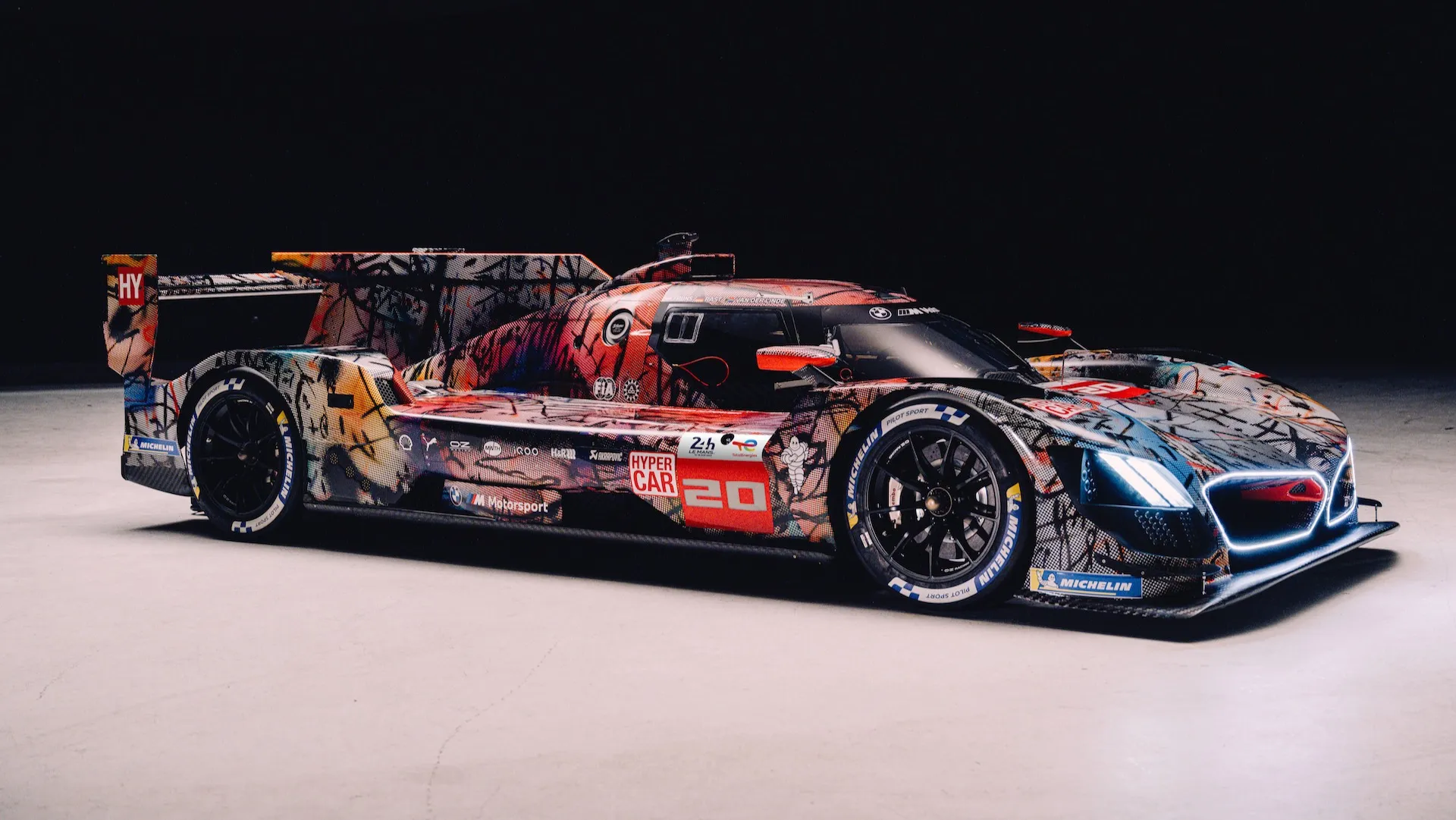 The latest BMW art car is a 215-mile-per-hour race car heading to Le Mans