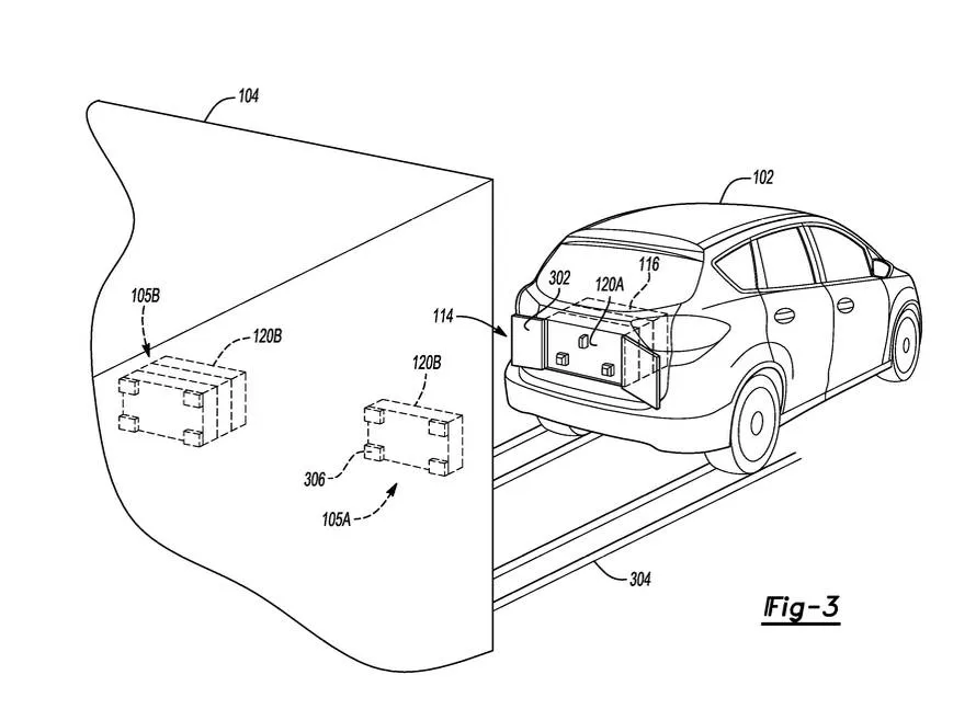 Ford Patents Non-Traditional Method for Battery Replacement Ev