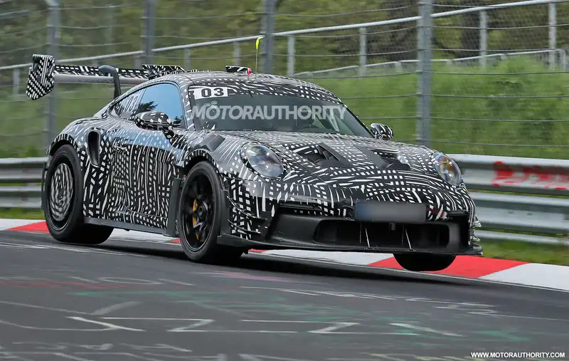 2025 Porsche 911 GT3 RS MR polished in the ring