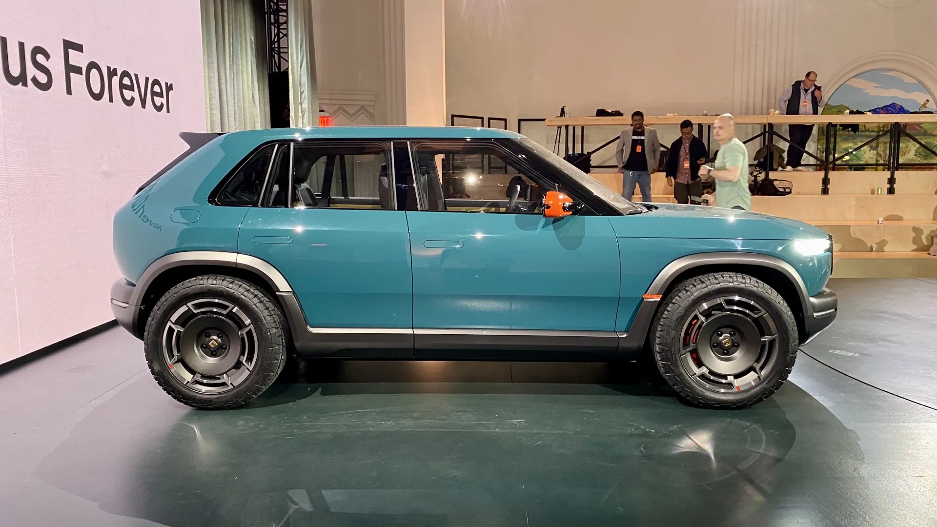 Rivian's R3X, a rally-style hot hatch, arrives before the R3.