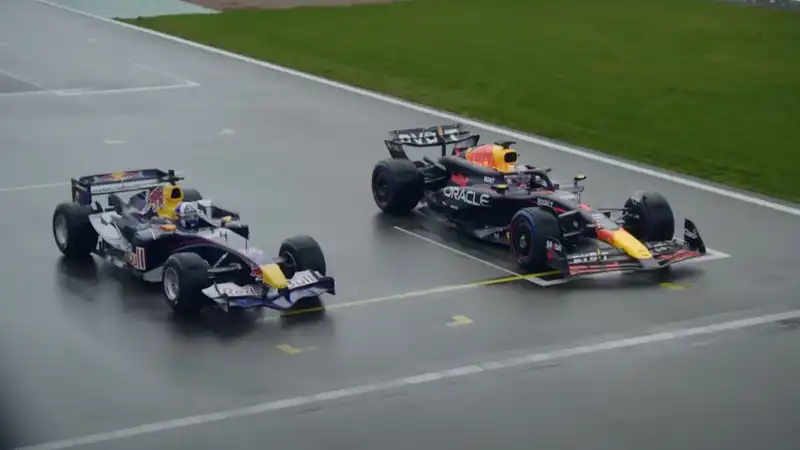 F1 cars have become wider, longer and heavier over the past 20 years.